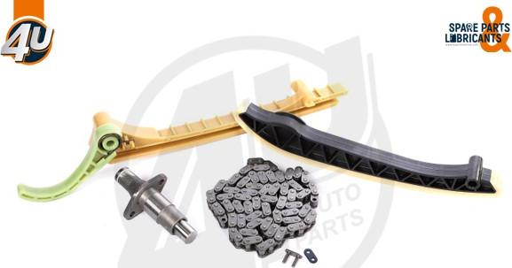 4U Autoparts 44041MR - Комплект ангренажна верига vvparts.bg