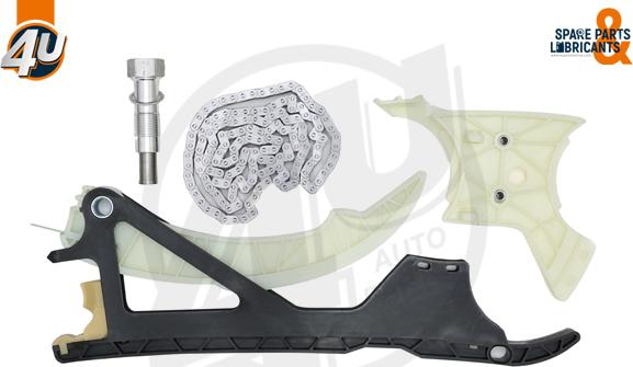 4U Autoparts 44021BW - Комплект ангренажна верига vvparts.bg