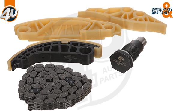 4U Autoparts 44071VV - Комплект ангренажна верига vvparts.bg