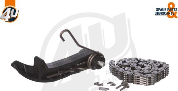 4U Autoparts 44100VV - Верига, задвижване на маслената помпа vvparts.bg