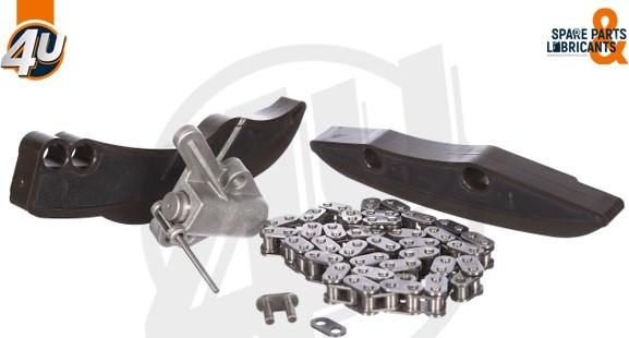 4U Autoparts 44119BW - Комплект ангренажна верига vvparts.bg