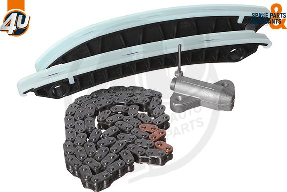 4U Autoparts 44188RN - Комплект ангренажна верига vvparts.bg