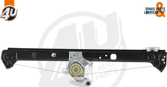 4U Autoparts 45361BW - Стъклоподемник vvparts.bg