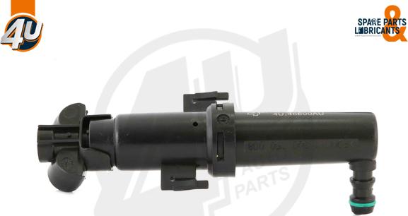 4U Autoparts 46600AU - Дюза миещо устр., миене на фаровете vvparts.bg