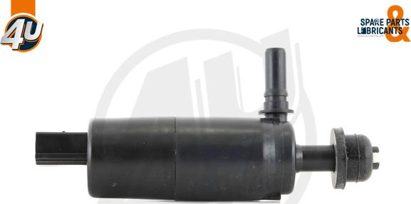 4U Autoparts 46214BW - Водна помпа за миещо устр., почистване на фаровете vvparts.bg