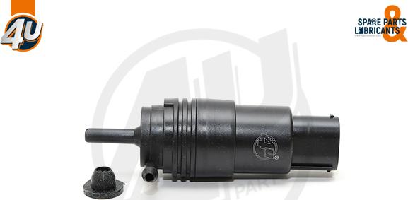 4U Autoparts 46210BW - Водна помпа за миещо устр., почистване на стъклата vvparts.bg