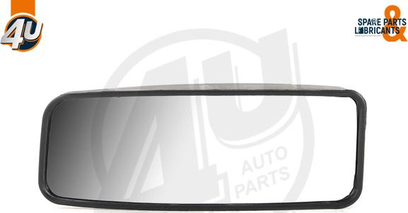 4U Autoparts 41509MR - Стъкло на огледало, външно огледало vvparts.bg