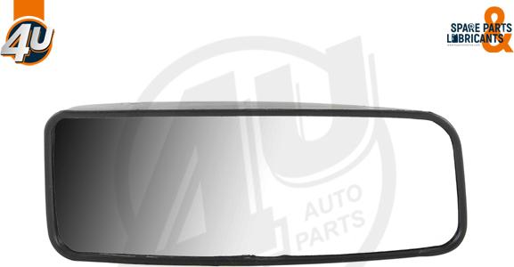 4U Autoparts 41508MR - Стъкло на огледало, външно огледало vvparts.bg