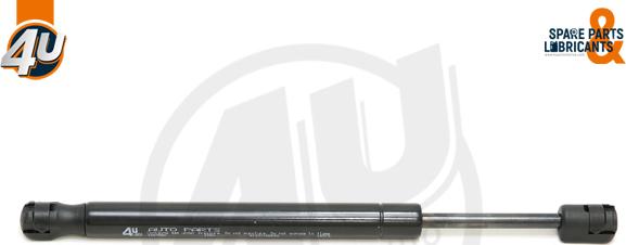 4U Autoparts 48070BW - Газов амортисьор, капак на двигателя vvparts.bg