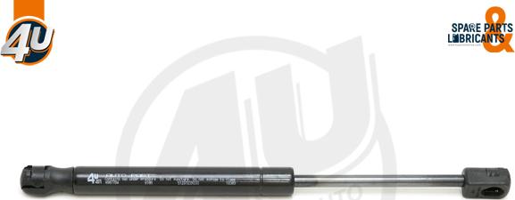 4U Autoparts 48077BW - Газов амортисьор, капак на двигателя vvparts.bg