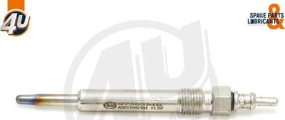 4U Autoparts 47503MR - Подгревна свещ vvparts.bg