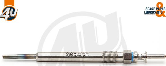 4U Autoparts 47525BW - Подгревна свещ vvparts.bg