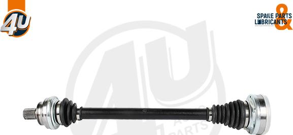 4U Autoparts 51155VV - Полуоска vvparts.bg