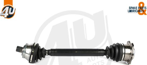 4U Autoparts 51114VV - Полуоска vvparts.bg