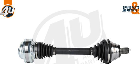 4U Autoparts 51126VV - Полуоска vvparts.bg