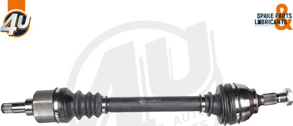 4U Autoparts 51320PU - Полуоска vvparts.bg