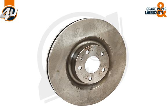 4U Autoparts 52510VV - Спирачен диск vvparts.bg