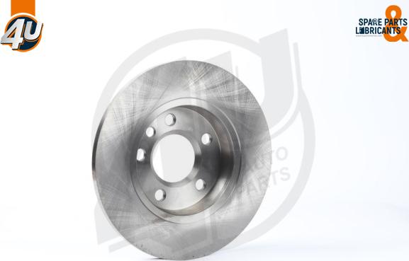 4U Autoparts 52571VV - Спирачен диск vvparts.bg