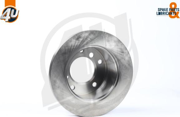 4U Autoparts 52106MR - Спирачен диск vvparts.bg