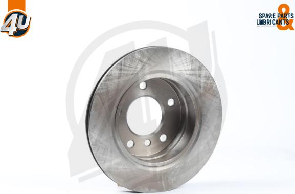 4U Autoparts 52222BW - Спирачен диск vvparts.bg