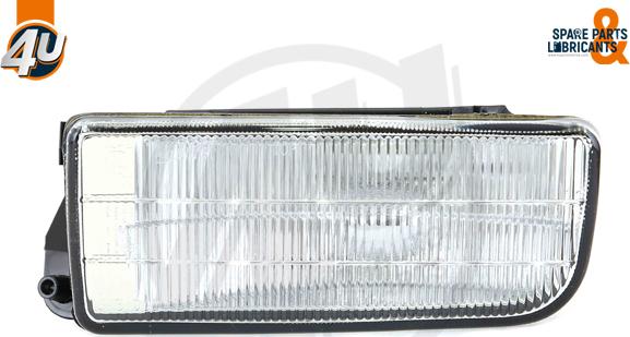 4U Autoparts 60100BW - Фар за мъгла vvparts.bg