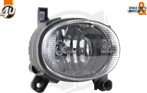 4U Autoparts 60275AU - Фар за мъгла vvparts.bg