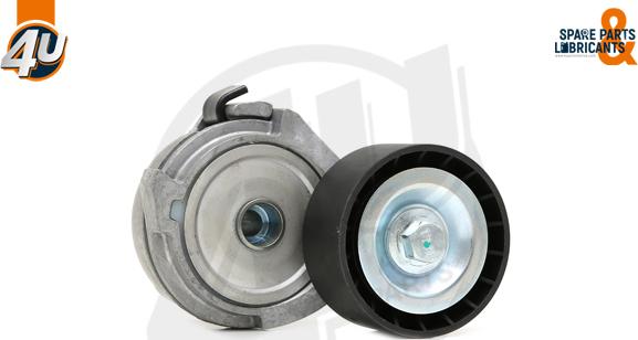 4U Autoparts 14404ME - Ремъчен обтегач, пистов ремък vvparts.bg