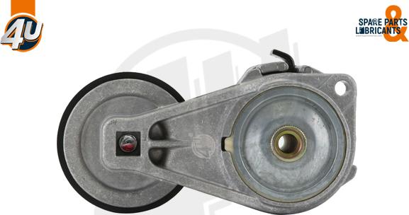 4U Autoparts 14487SC - Ремъчен обтегач, пистов ремък vvparts.bg