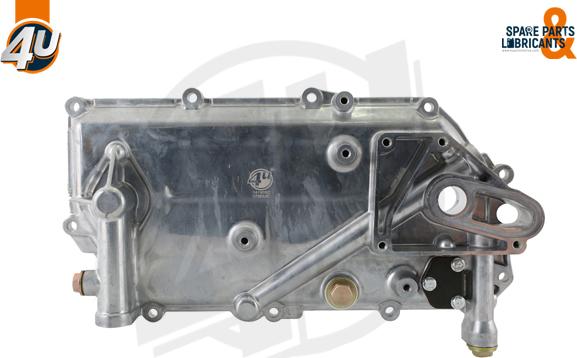 4U Autoparts 14190SC - Корпус, маслен охладител vvparts.bg