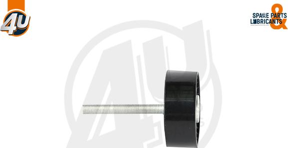 4U Autoparts 14879PU - Ремъчен обтегач, пистов ремък vvparts.bg