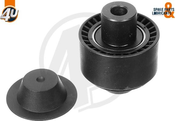 4U Autoparts 14872PU - Паразитна / водеща ролка, пистов ремък vvparts.bg