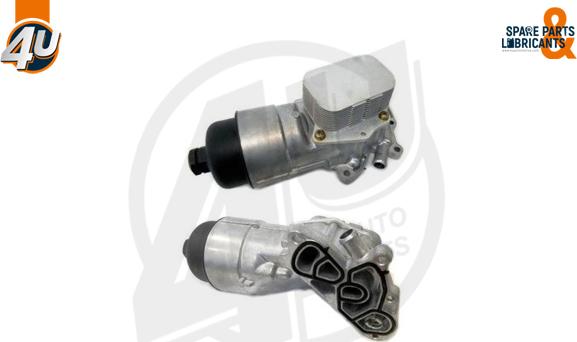 4U Autoparts 14388VL - Маслен радиатор, двигателно масло vvparts.bg