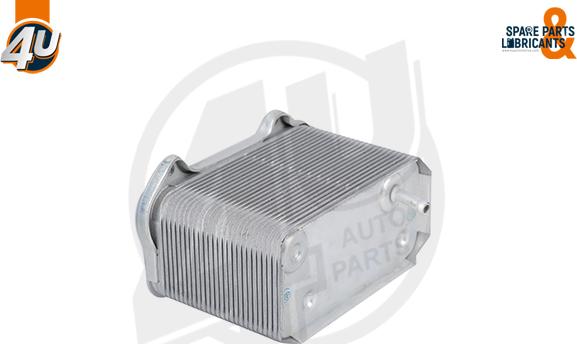 4U Autoparts 14235PR - Маслен радиатор, двигателно масло vvparts.bg