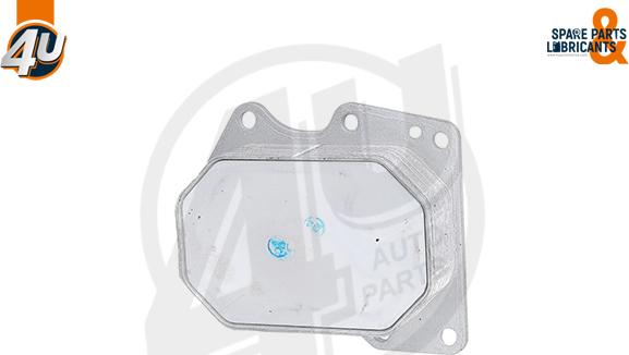 4U Autoparts 14274PU - Маслен радиатор, двигателно масло vvparts.bg