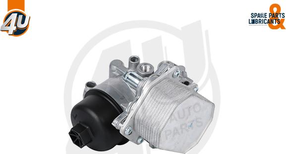 4U Autoparts 14272PU - Маслен радиатор, двигателно масло vvparts.bg