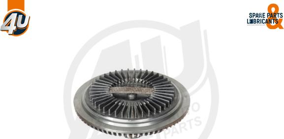 4U Autoparts 15503FR - Съединител, вентилатор на радиатора vvparts.bg