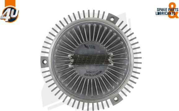 4U Autoparts 15154BW - Съединител, вентилатор на радиатора vvparts.bg