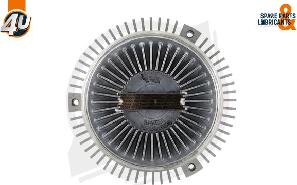 4U Autoparts 15152BW - Съединител, вентилатор на радиатора vvparts.bg