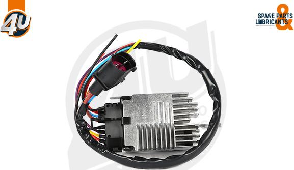 4U Autoparts 15287VV - Управляващ блок, климатизация vvparts.bg