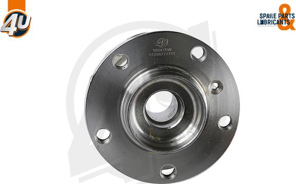 4U Autoparts 16847BW - Комплект колесен лагер vvparts.bg