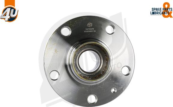 4U Autoparts 16758VV - Комплект колесен лагер vvparts.bg