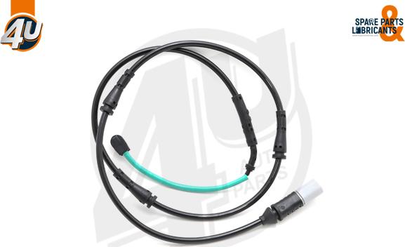 4U Autoparts 12449BW - Предупредителен контактен сензор, износване на накладките vvparts.bg