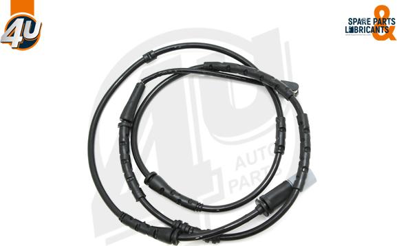 4U Autoparts 12444BW - Предупредителен контактен сензор, износване на накладките vvparts.bg