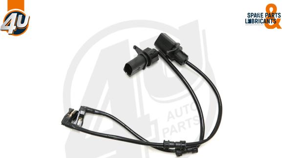 4U Autoparts 12464VV - Предупредителен контактен сензор, износване на накладките vvparts.bg