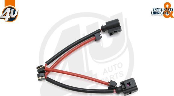 4U Autoparts 12462VV - Предупредителен контактен сензор, износване на накладките vvparts.bg