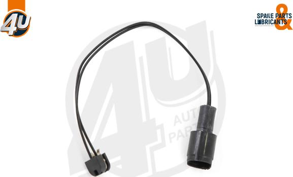 4U Autoparts 12401BW - Предупредителен контактен сензор, износване на накладките vvparts.bg