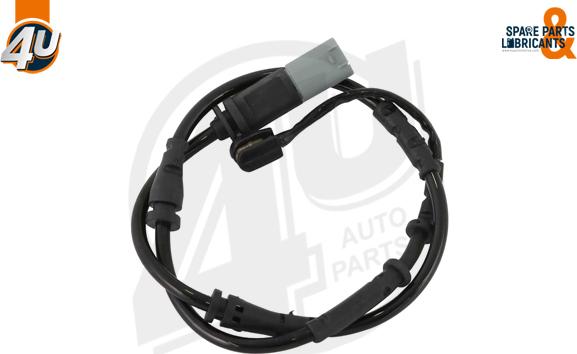 4U Autoparts 12489MI - Предупредителен контактен сензор, износване на накладките vvparts.bg