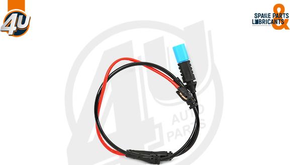 4U Autoparts 12426BW - Предупредителен контактен сензор, износване на накладките vvparts.bg