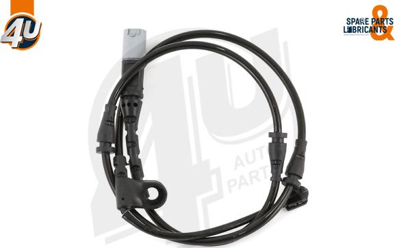 4U Autoparts 12420BW - Предупредителен контактен сензор, износване на накладките vvparts.bg