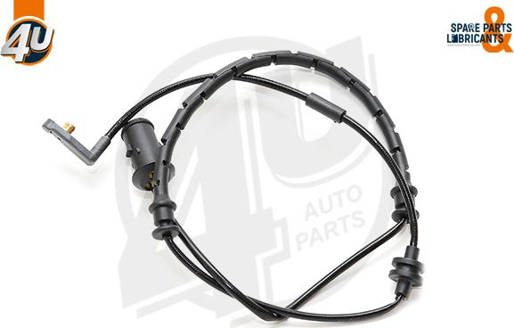 4U Autoparts 12556OP - Предупредителен контактен сензор, износване на накладките vvparts.bg